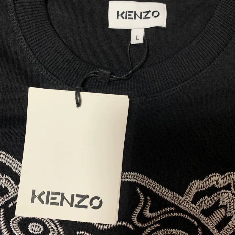 Kenzo KENZO Men's black tiger head tights Size US L / EU 52-54 / 3 - 3 Thumbnail