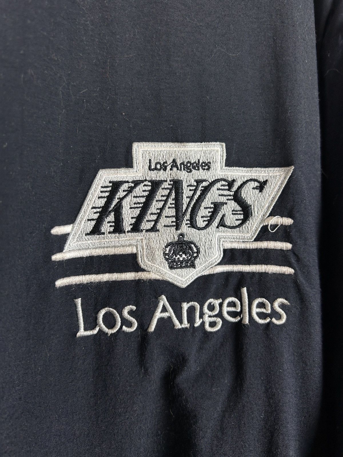 Delong 90s Vintage Delong NHL Los Angeles Kings Bomber Jacket Size US M / EU 48-50 / 2 - 3 Thumbnail