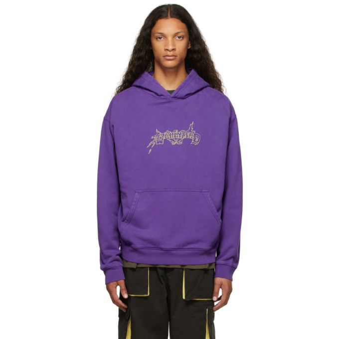 Brain Dead Brain Dead x Them Shred Technology Hoodie, Purple Medium Size US M / EU 48-50 / 2 - 1 Thumbnail