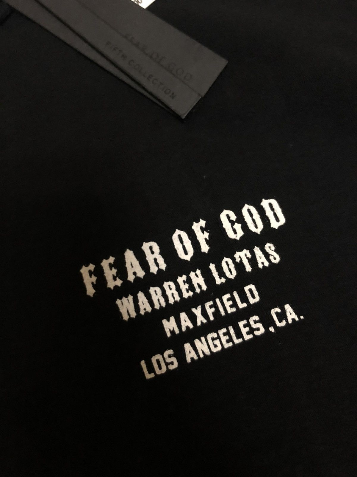 Fear of God Fear of God x Warren Lotas Inside out Harley Tee Size US L / EU 52-54 / 3 - 5 Thumbnail