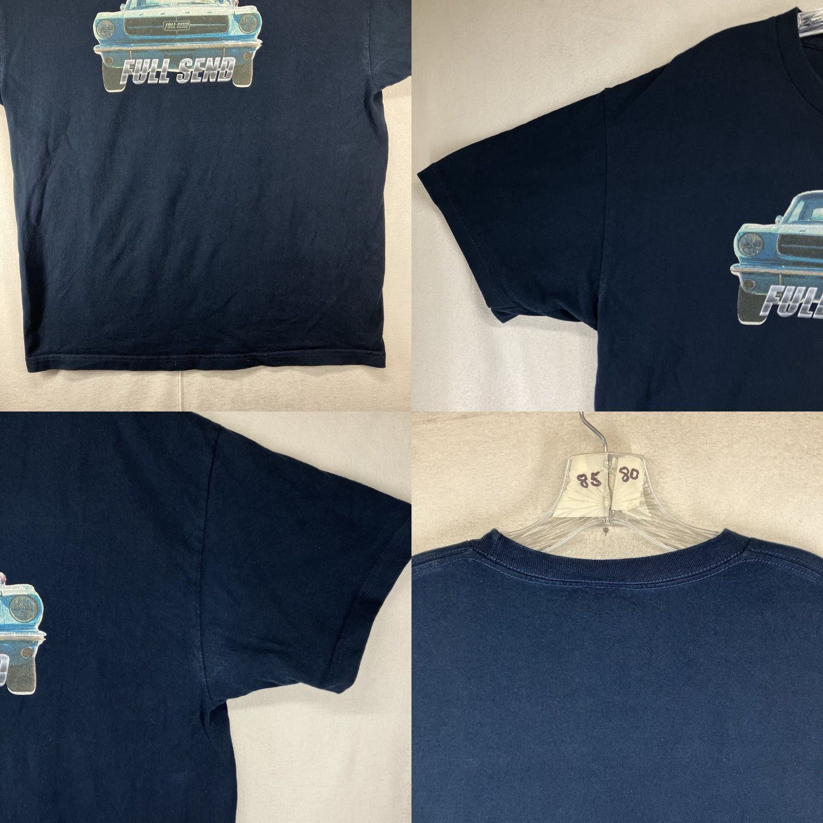 Ford VINTAGE Full Send Nike T-Shirt Men XL Streetwear Blue Graphic 2020s Size US XL / EU 56 / 4 - 8 Thumbnail
