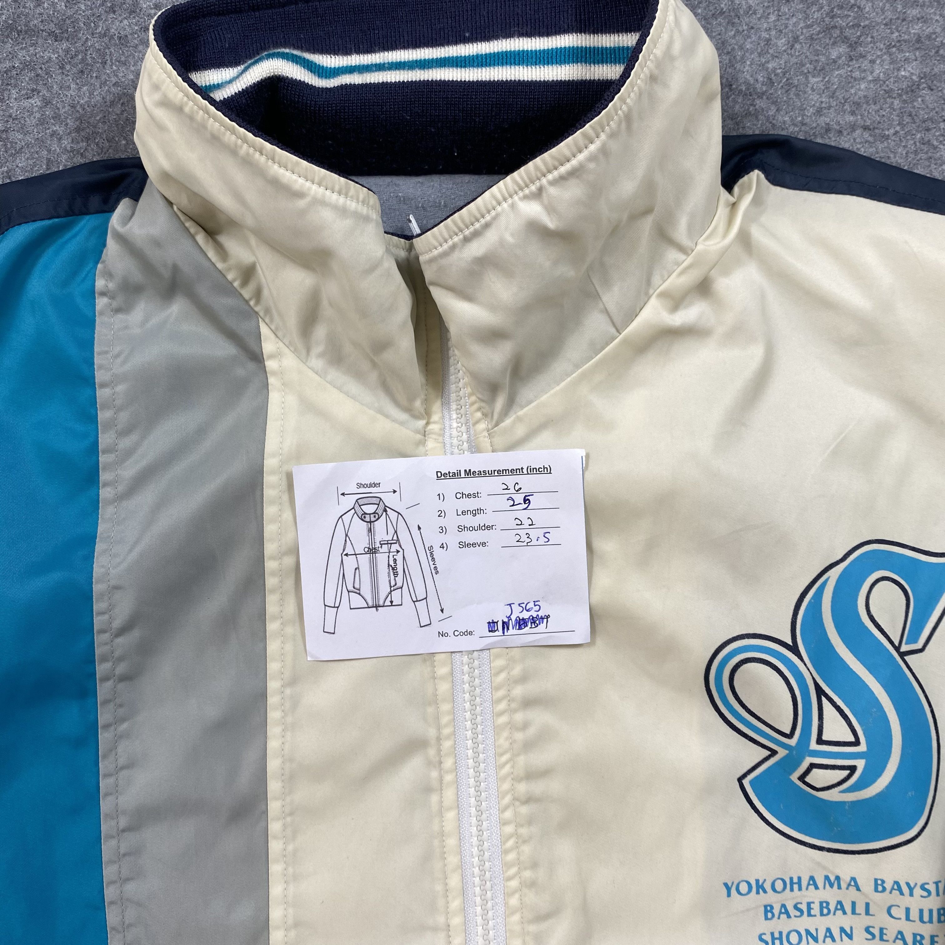 MLB Vtg Yokohama Baystars Shonan Searex Japanese Baseball -J565 Size US L / EU 52-54 / 3 - 12 Thumbnail