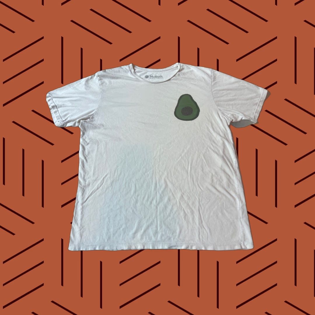 Vintage VINTAGE Mollusk California Surfboards Avocado Shirt Large Beige Men Short Sleeve Crew Neck Graphic Print Surfer California Beach 2010-2019 Size US L / EU 52-54 / 3 - 1 Thumbnail