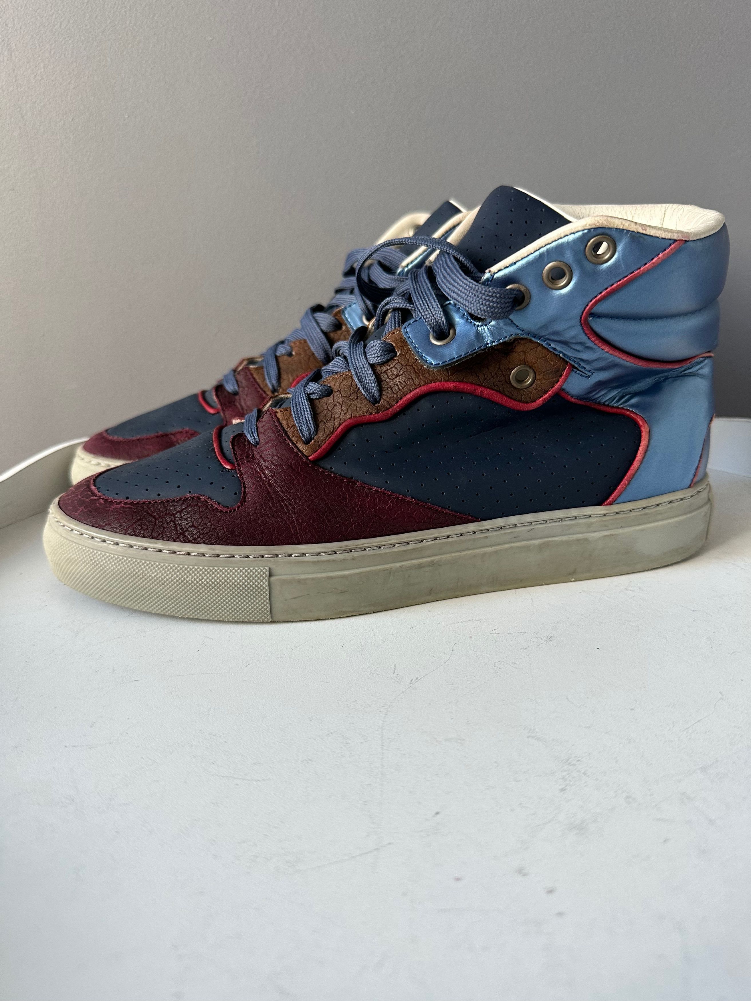Balenciaga BALENCIAGA high top sneakers 326441 Size US 7 / EU 40 - 2 Thumbnail