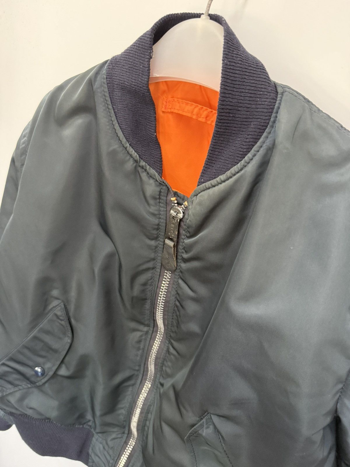 Alpha Industries 🔥 ALPHA INDUSTRIES USA INTERMEDIATE MA-1 BOMBER JACKET Size US S / EU 44-46 / 1 - 4 Thumbnail