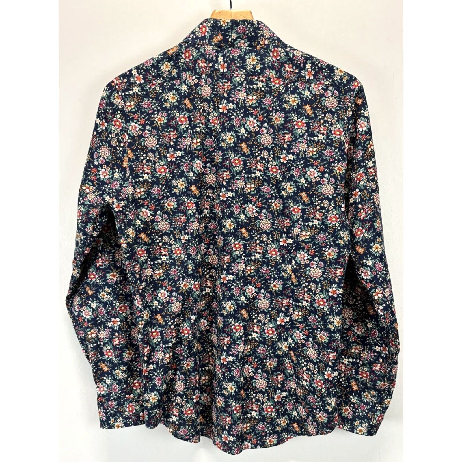 Express Express Floral Button Up Shirt Slim Fit Men's Small Long Sleeve Multicolor Size US S / EU 44-46 / 1 - 3 Thumbnail