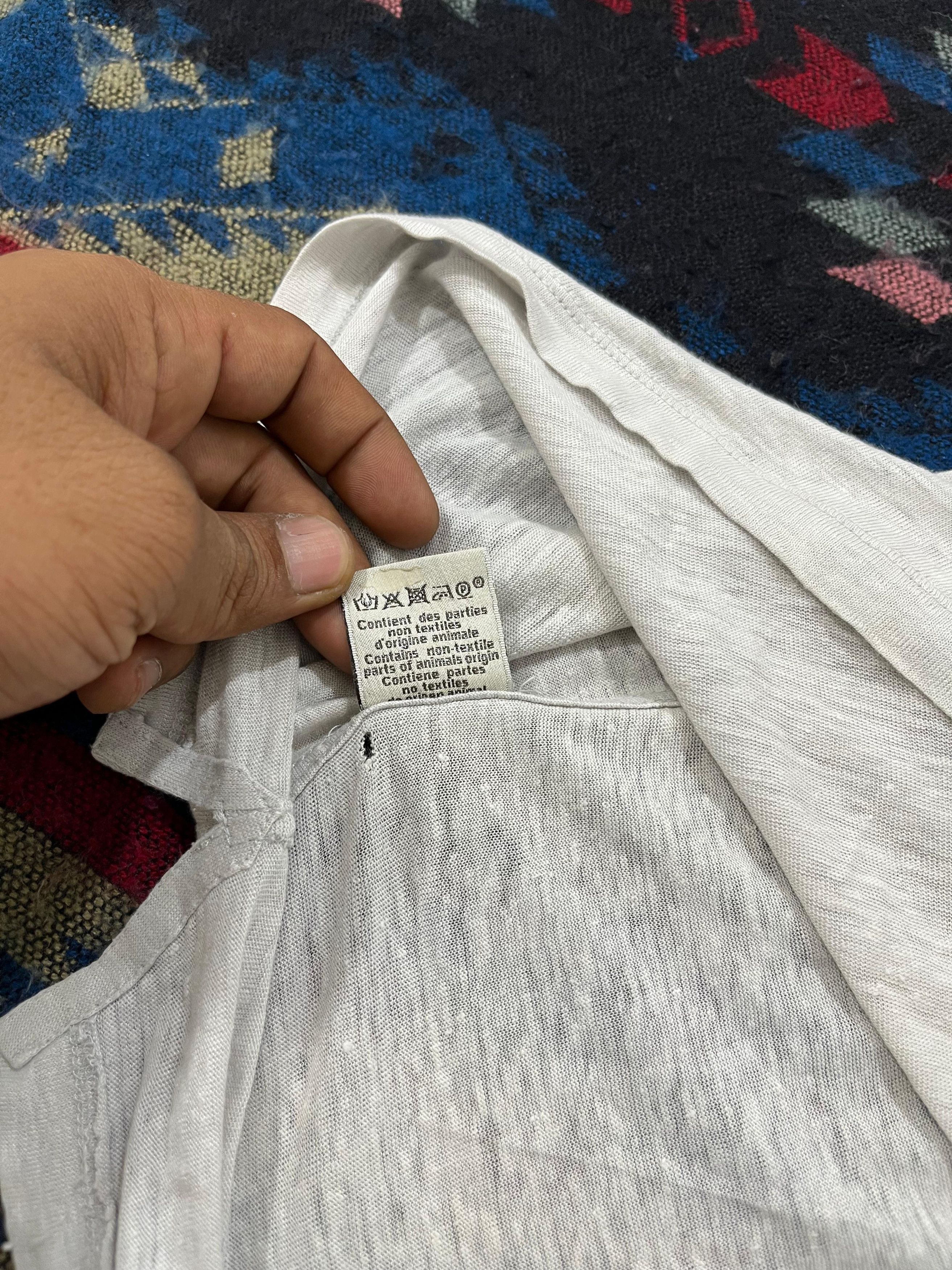 Hermes Hermes Linen Polo Shirt Size US M / EU 48-50 / 2 - 11 Thumbnail