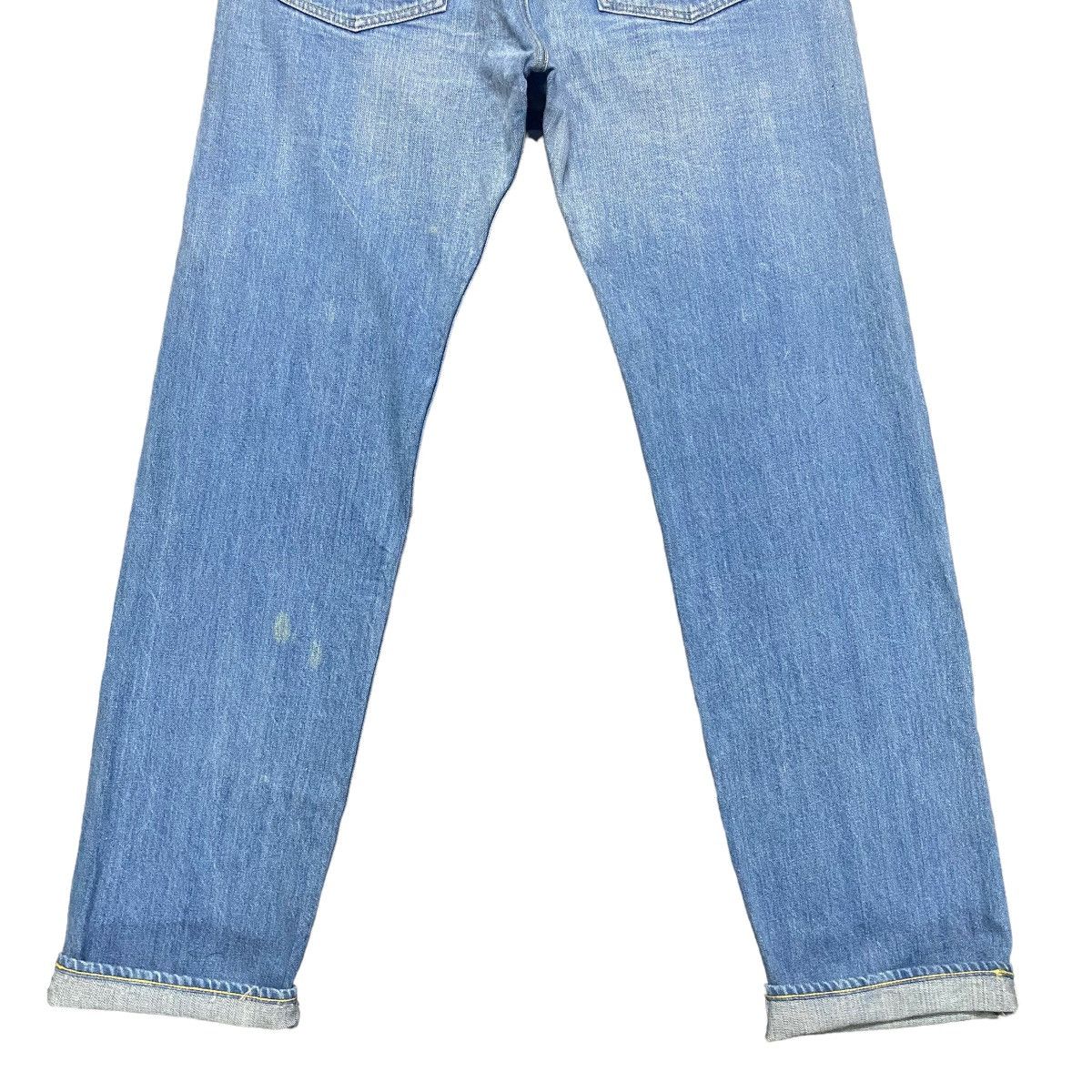 Iron Heart × Self Edge EARTH CULTURE Denim Selvedge Jeans Lot RR1011 Size US 32 / EU 48 - 13 Thumbnail