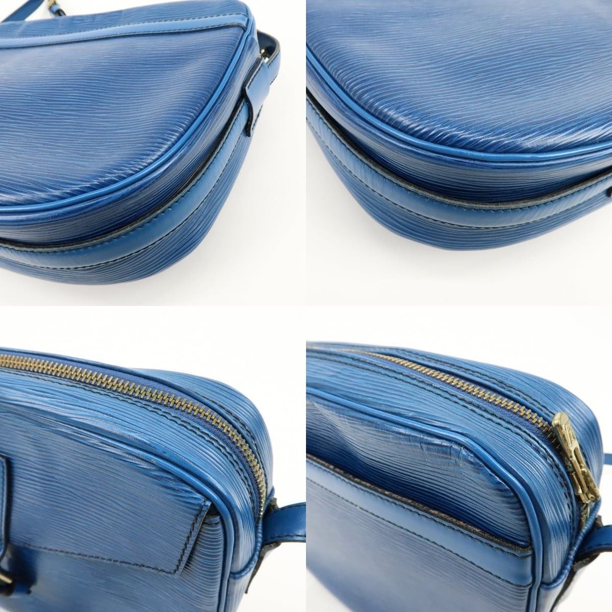 Louis Vuitton Louis Vuitton Epi Jeune Fille Shoulder Bag Leather Blue Size ONE SIZE - 5 Thumbnail