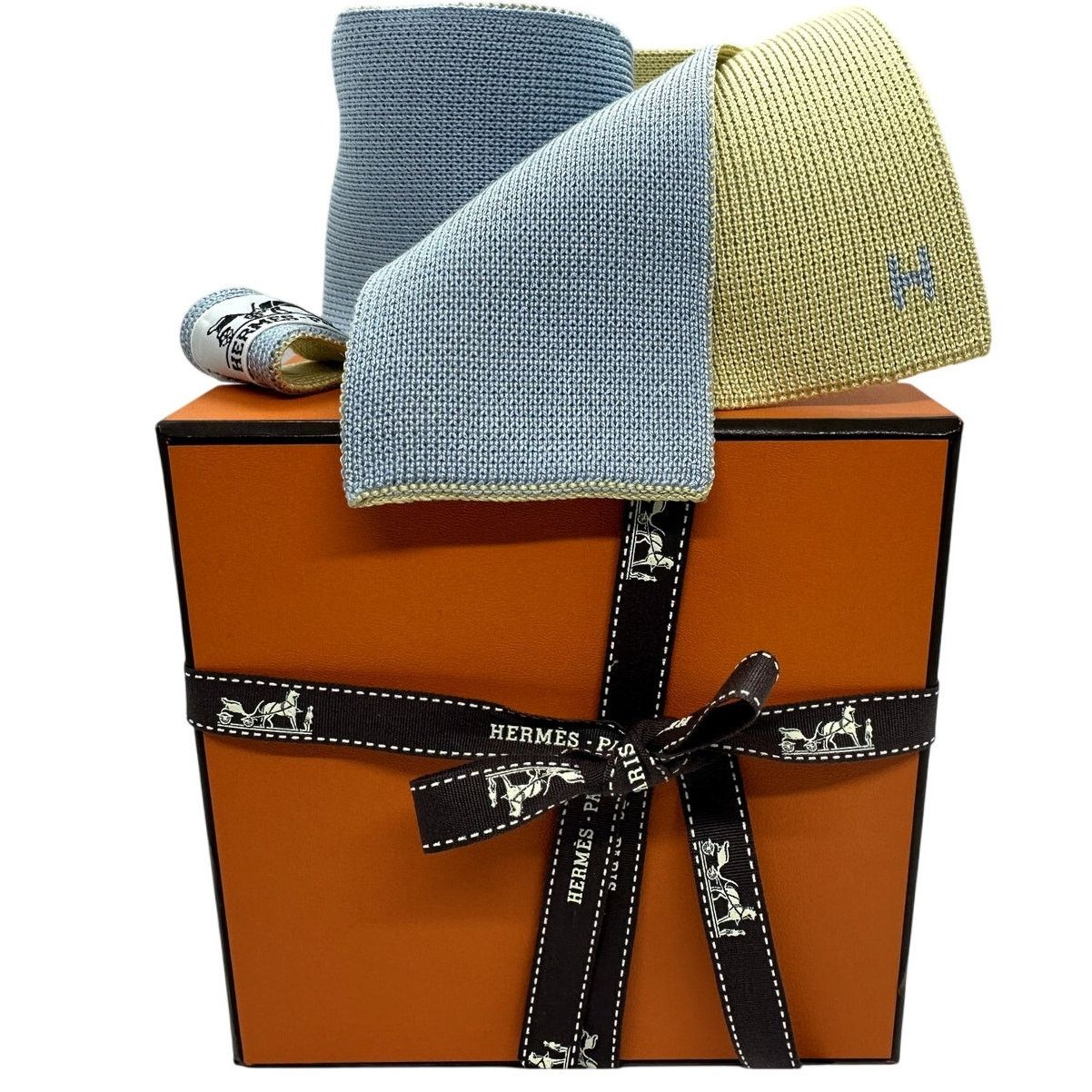 Hermes Hermes Tie - 100% Silk Double-sided Made in France Size ONE SIZE - 1 Thumbnail