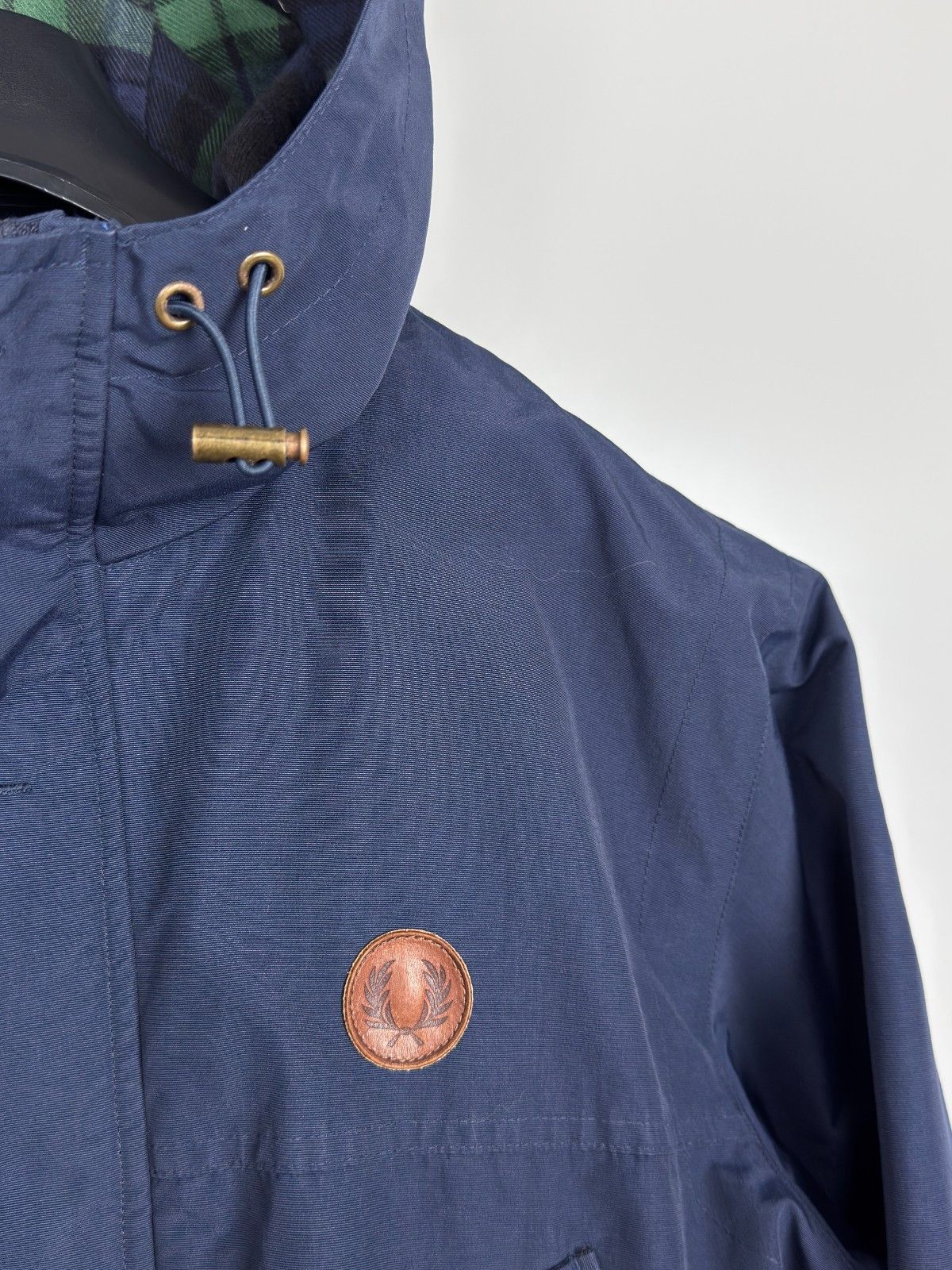 Fred Perry Fred Perry Jacket Mens Blue Parka Coat Casuals Size US S / EU 44-46 / 1 - 3 Thumbnail
