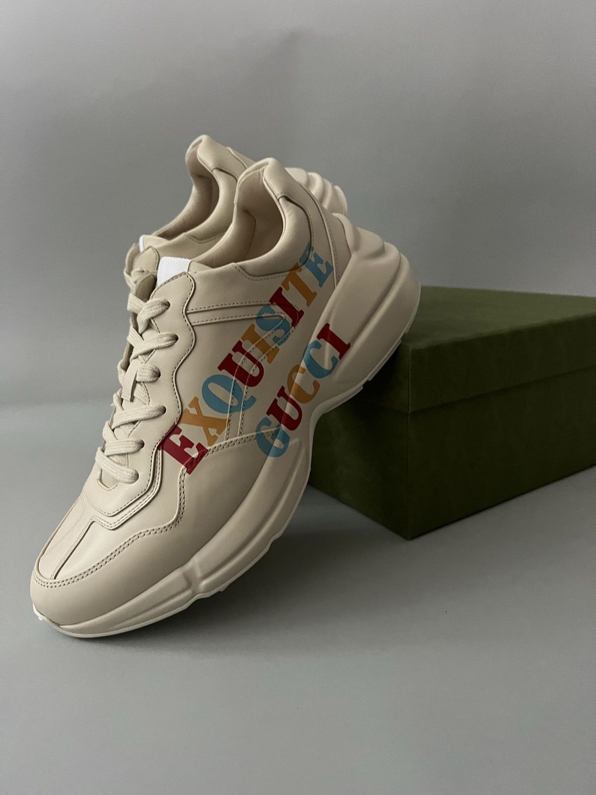 Gucci 🔥Gucci Rhyton Sneakers Size US 10.5 / EU 43-44 - 3 Thumbnail
