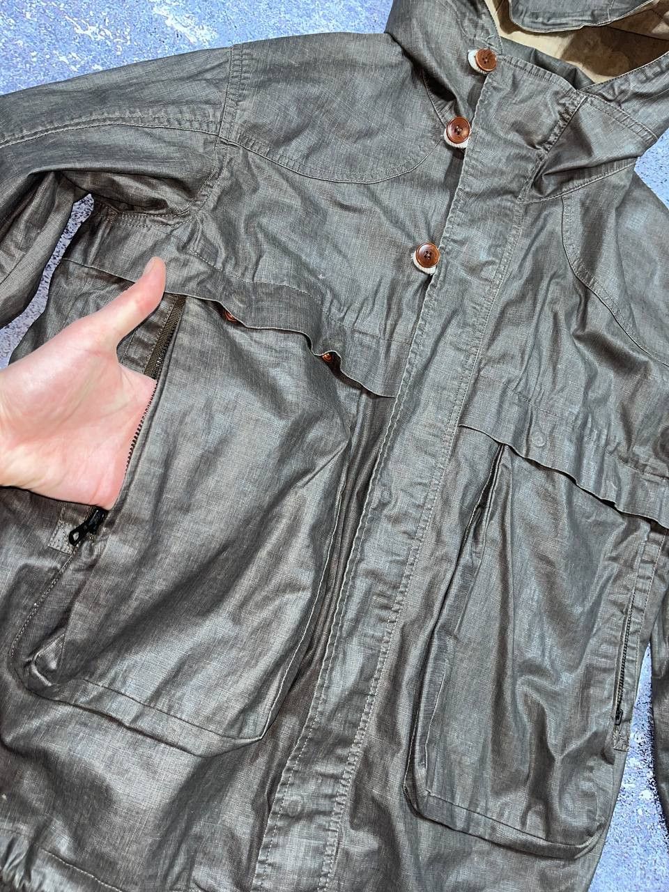 R.Newbold R.Newbold by PAUL SMITH Tactical Multipocket Linen Jacket Size US M / EU 48-50 / 2 - 15 Thumbnail