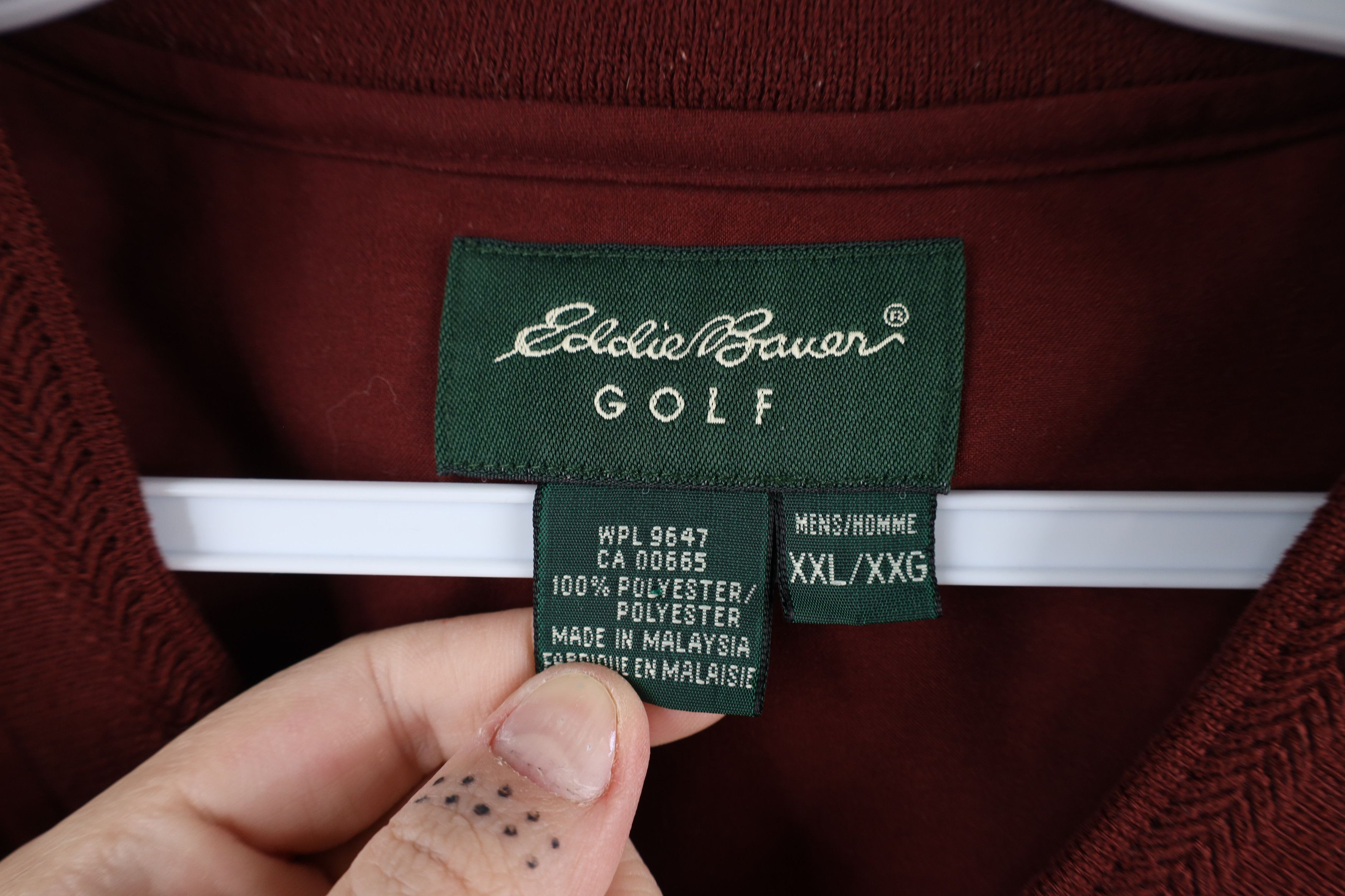 Eddie Bauer Vintage Eddie Bauer Spell Out Script Vest Jacket Red Size US XXL / EU 58 / 5 - 5 Thumbnail