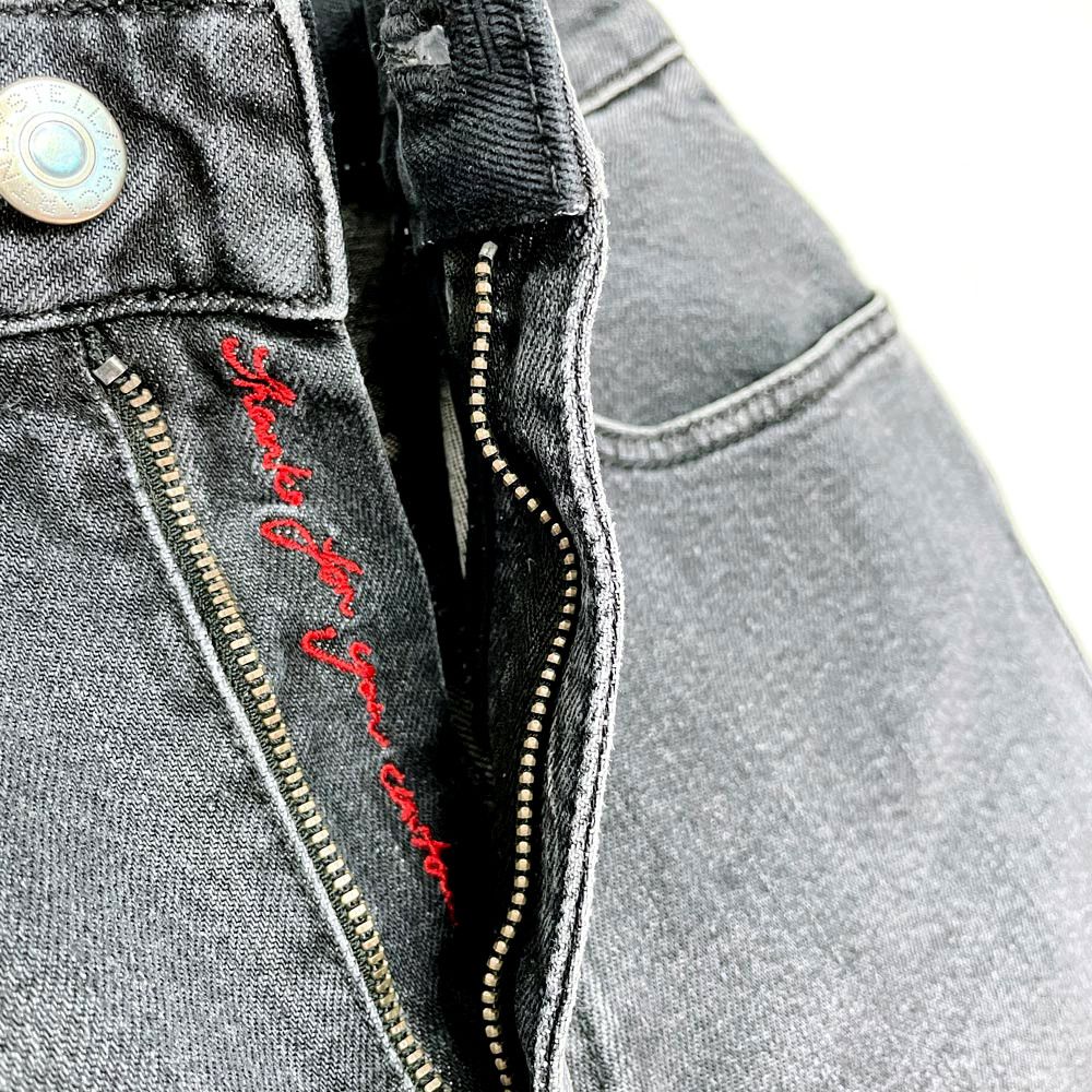 Stella McCartney stella mccartney split raw hem straight jeans Size 24" / US 00 / IT 34 - 2 Thumbnail