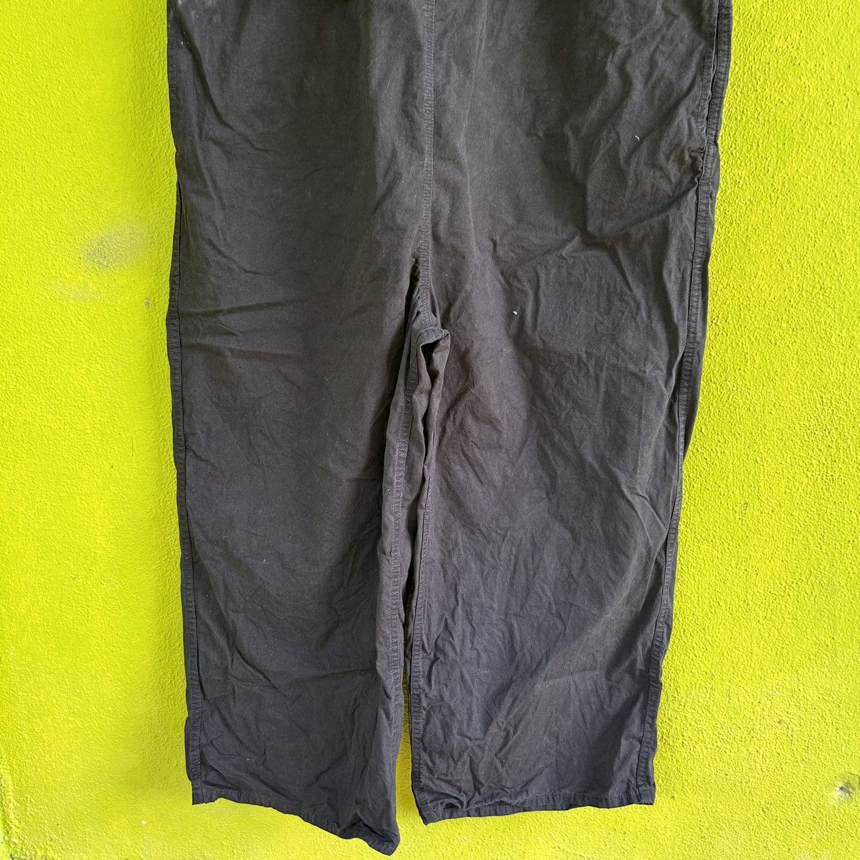 Vintage Vintage FrameWork Baggy Black Jumpsuit Size 26" / US 2 / IT 38 - 3 Thumbnail