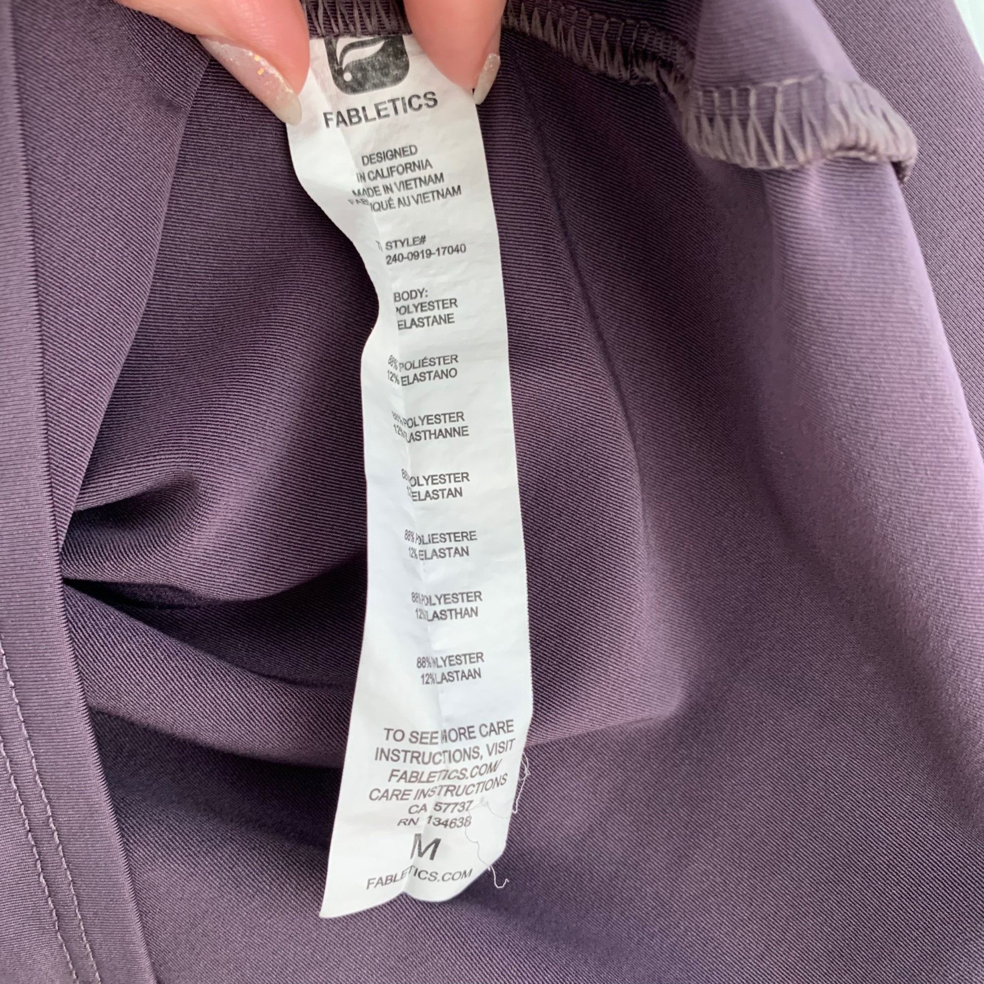 Fabletics Fabletics Grey Oversized Deep Cut Muscle Tank Top Grey Mediu Size M / US 6-8 / IT 42-44 - 6 Thumbnail