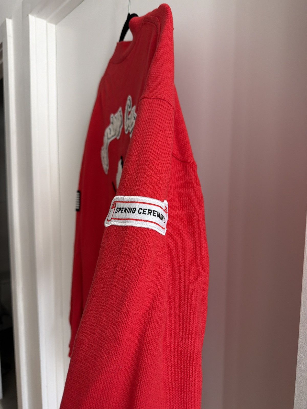 Opening Ceremony Opening Ceremony Red Long Varsity Cardigan Size US S / EU 44-46 / 1 - 4 Thumbnail