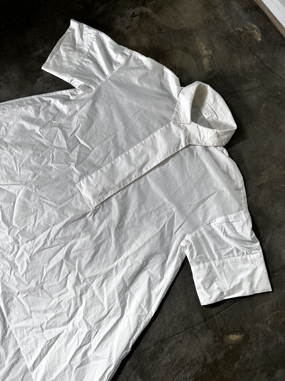 Cos COS Shirt Dress Womens White Collared Short Sleeve Size M / US 6-8 / IT 42-44 - 4 Thumbnail