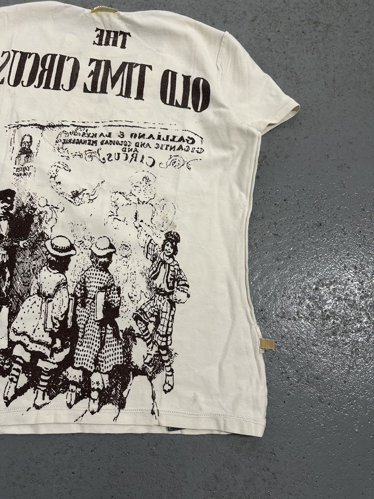 John Galliano Vintage S/S 1997 John Galliano Circus Reversible T-Shirt Size US M / EU 48-50 / 2 - 24 Thumbnail