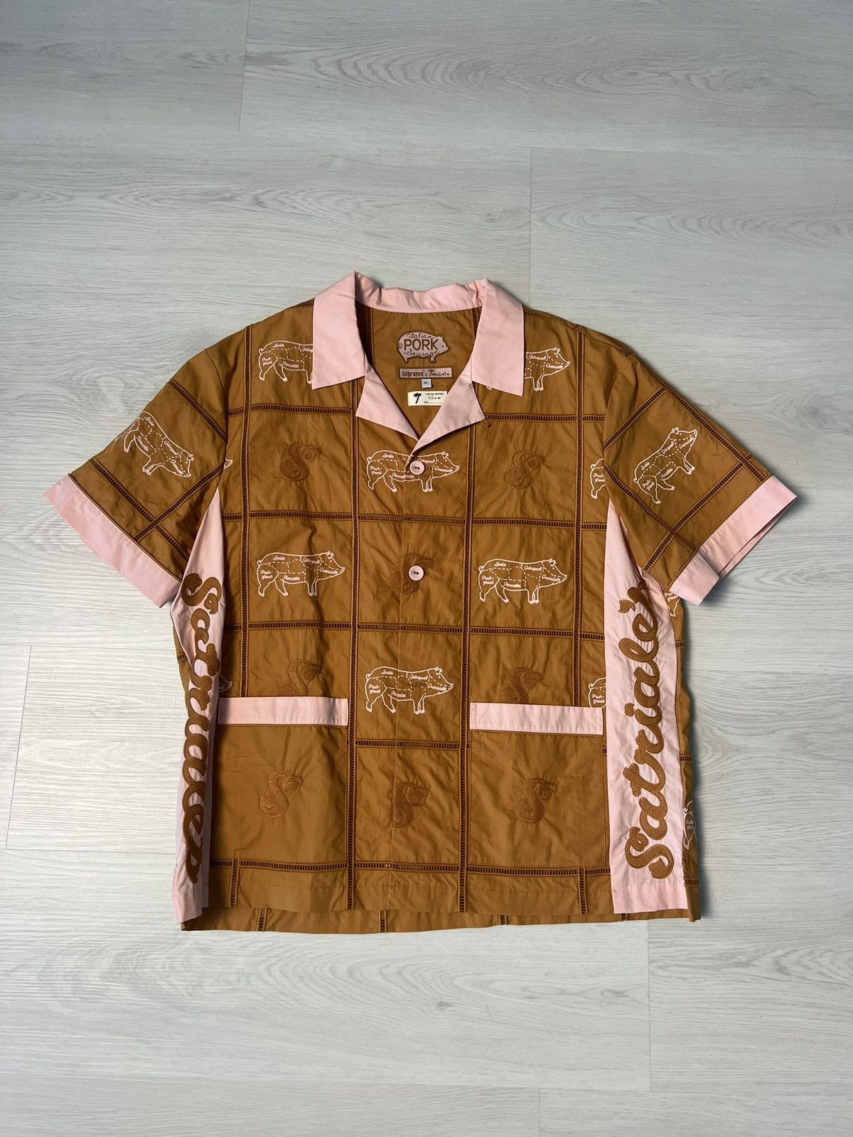Tombolo Sopranos x Tombolo Pork Button Up Size US XL / EU 56 / 4 - 1 Thumbnail
