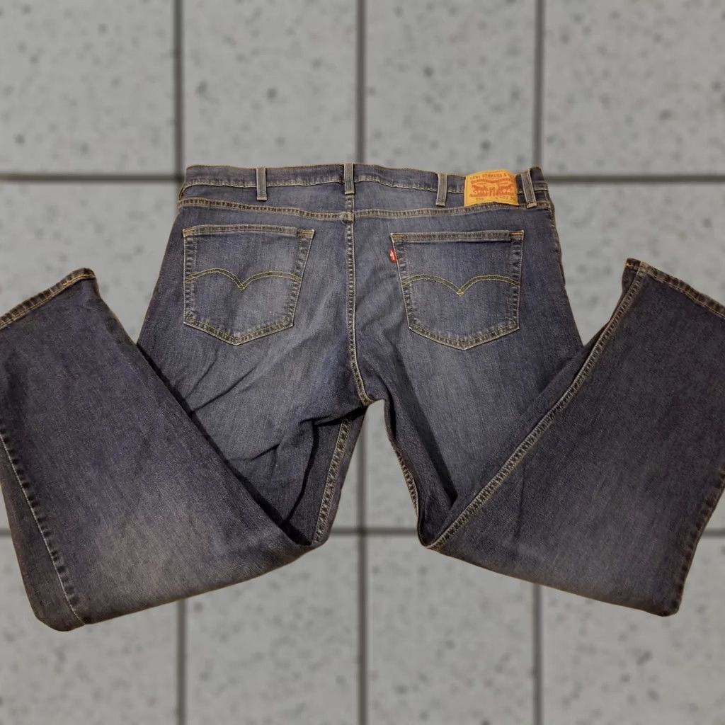 Levi's Levi's 559 Jeans Mens 40x30 Relaxed Straight Denim Pants Blue Stretch 42x29 Size US 40 / EU 56 - 1 Thumbnail