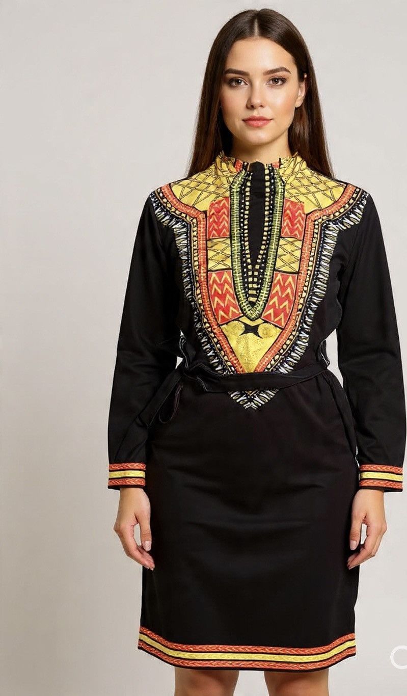 Other Africa traditional dress Size XXL / US 16-18 / IT 52-54 - 15 Thumbnail