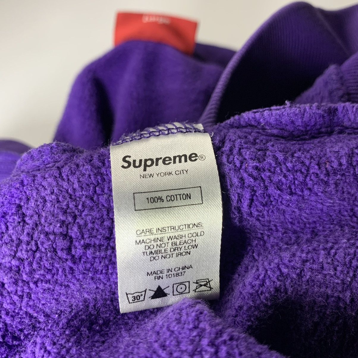 Other Hoodie Supreme Hood Logo Oversized Boxy Fit Purple Size US L / EU 52-54 / 3 - 11 Thumbnail