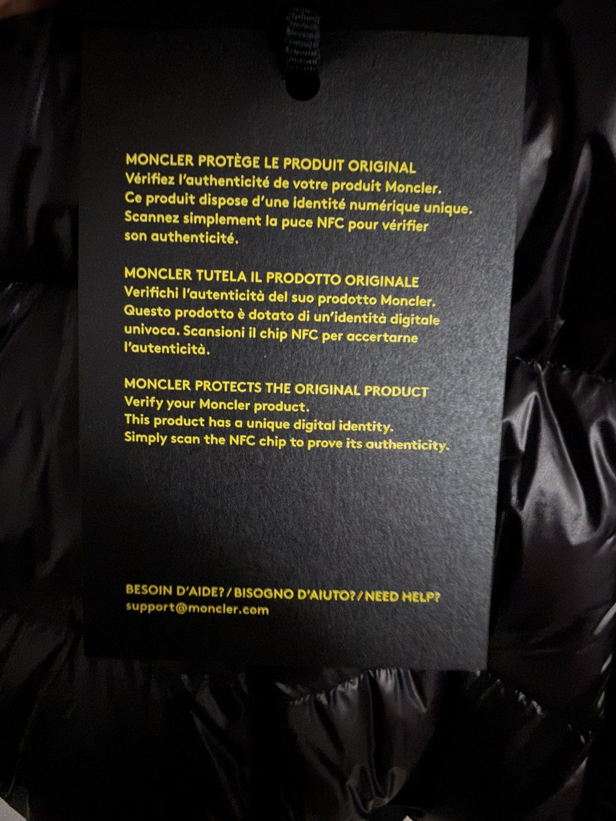 Moncler Genius NEW Moncler Genius Cassiopeia reverse bomber leather jacket Size US L / EU 52-54 / 3 - 10 Thumbnail