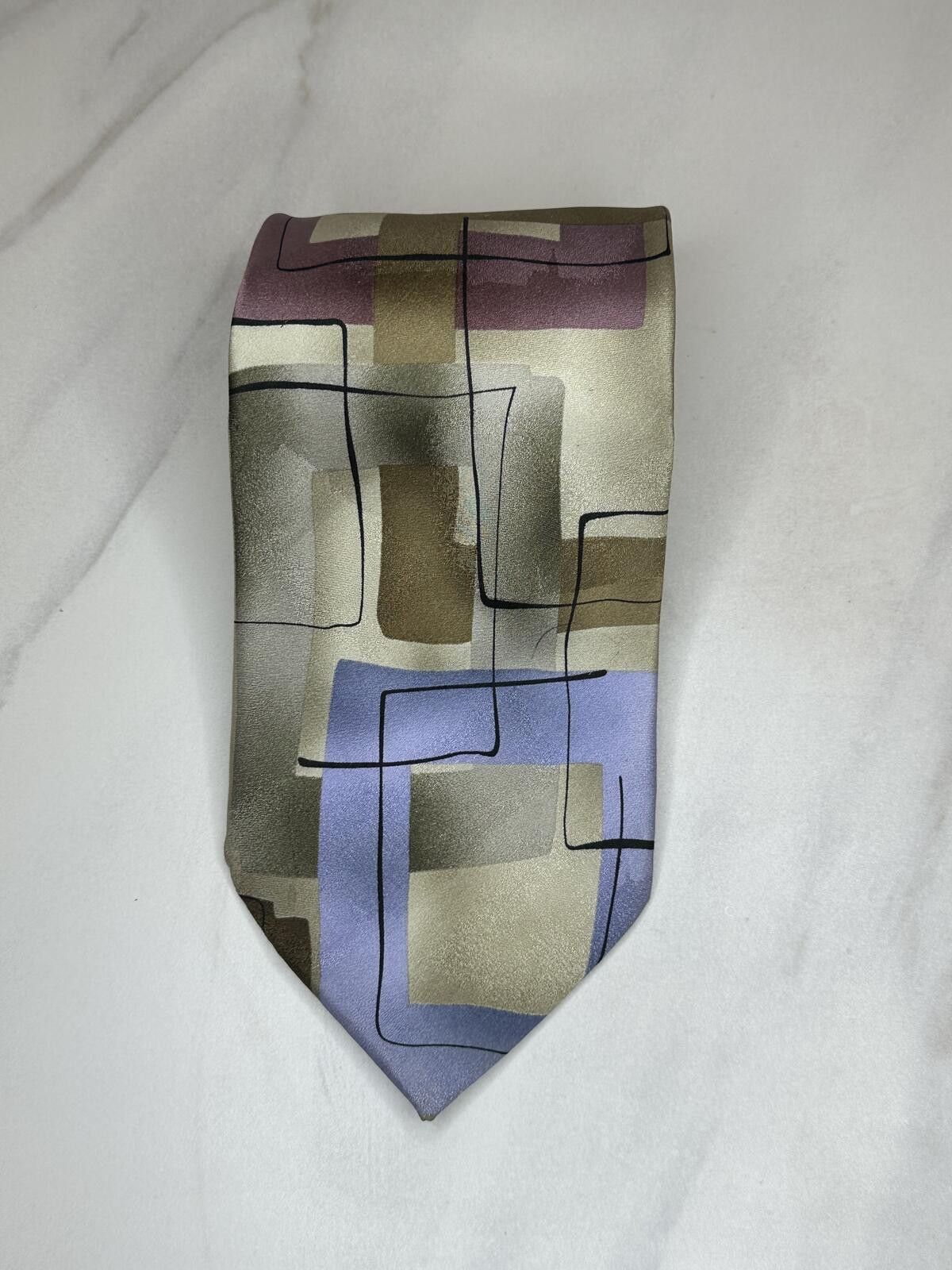 Other Vintage J. Garcia Limited Edition Space Container silk tie Size ONE SIZE - 1 Thumbnail