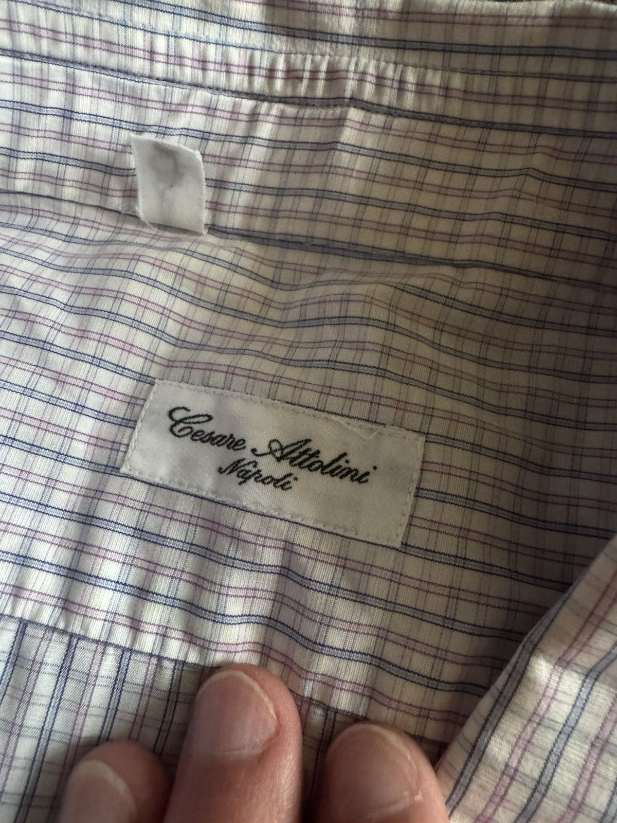 Cesare Attolini Casare Attolini Napoli shirt sleevless cotton Size US M / EU 48-50 / 2 - 6 Thumbnail