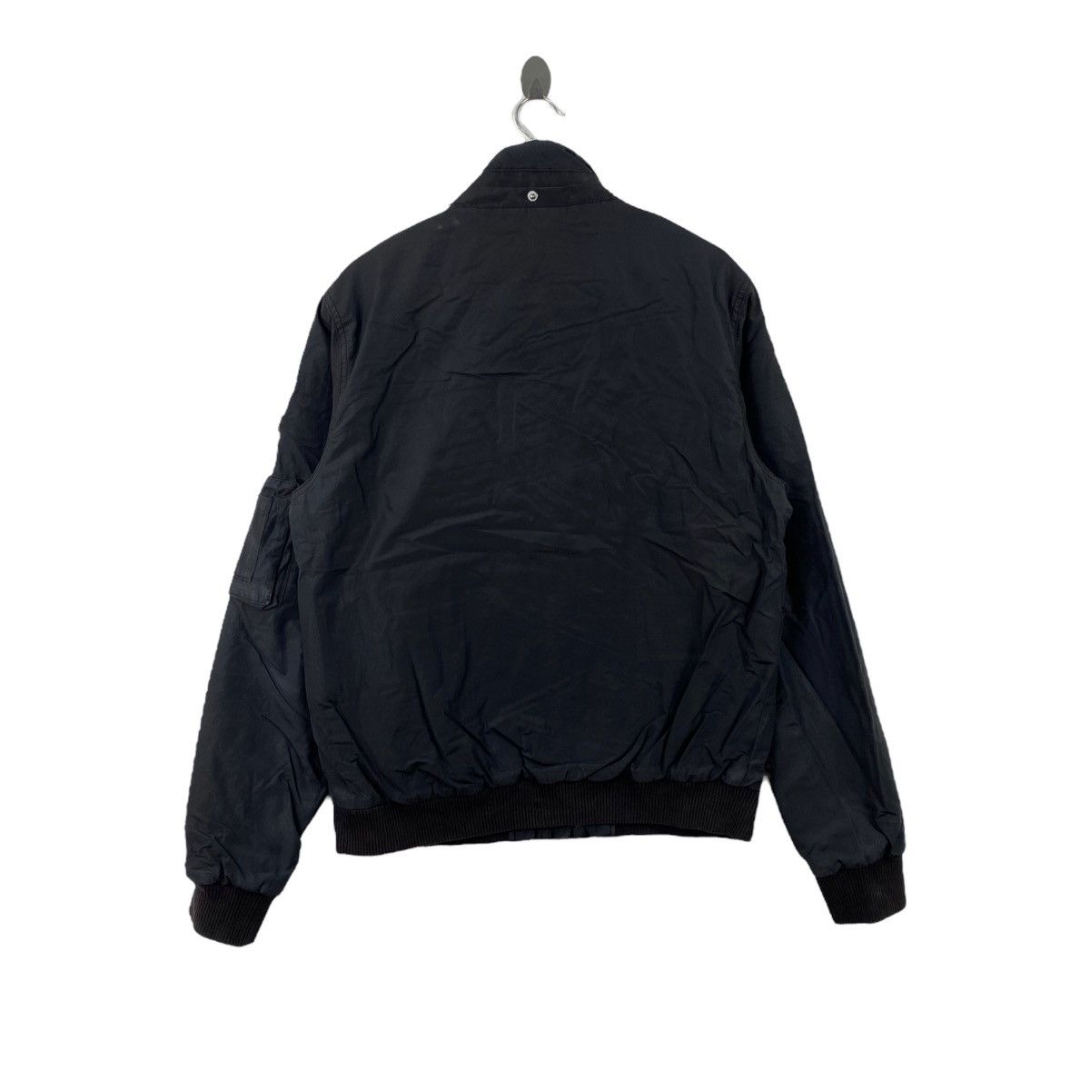 Tommy Hilfiger Vintage TOMMY HILFIGER Denim Black Bomber Jacket Size US M / EU 48-50 / 2 - 3 Thumbnail