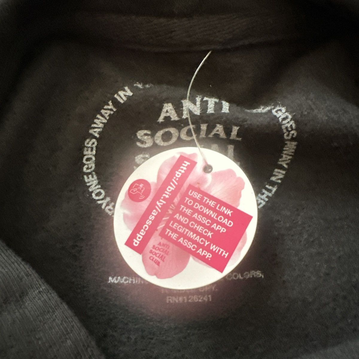 Anti Social Social Club Anti Social Social Club Koi Garden 3M Hoodie Black M Size US M / EU 48-50 / 2 - 6 Thumbnail