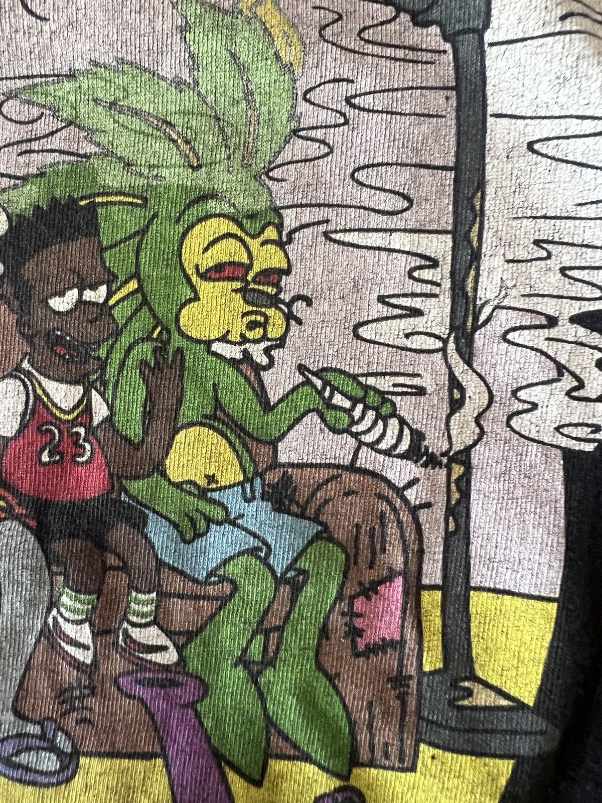 Mishka Wavves Band Simpsons Black Bart Chronic Hemphog Simpsons Size US S / EU 44-46 / 1 - 4 Thumbnail