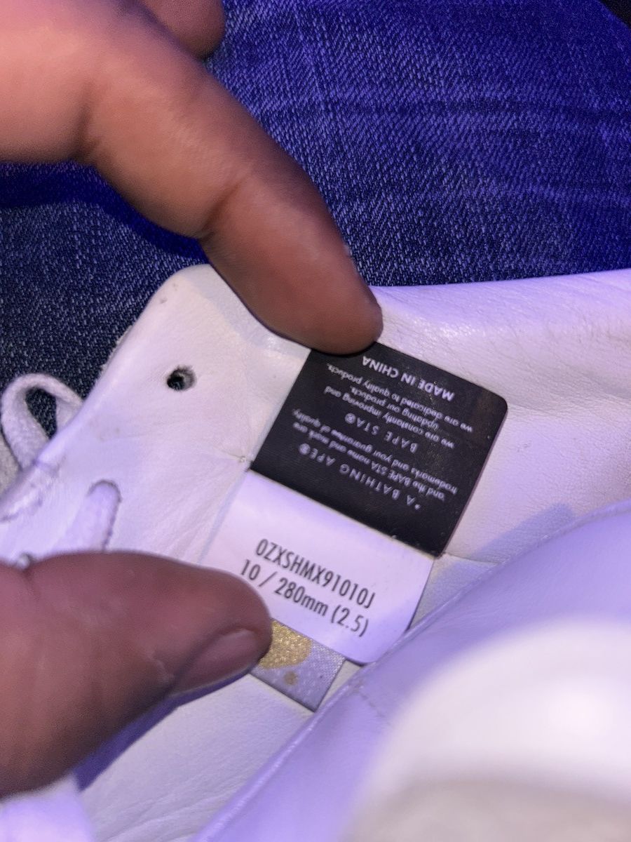 Bape SK8 STA Size US 10 / EU 43 - 8 Thumbnail
