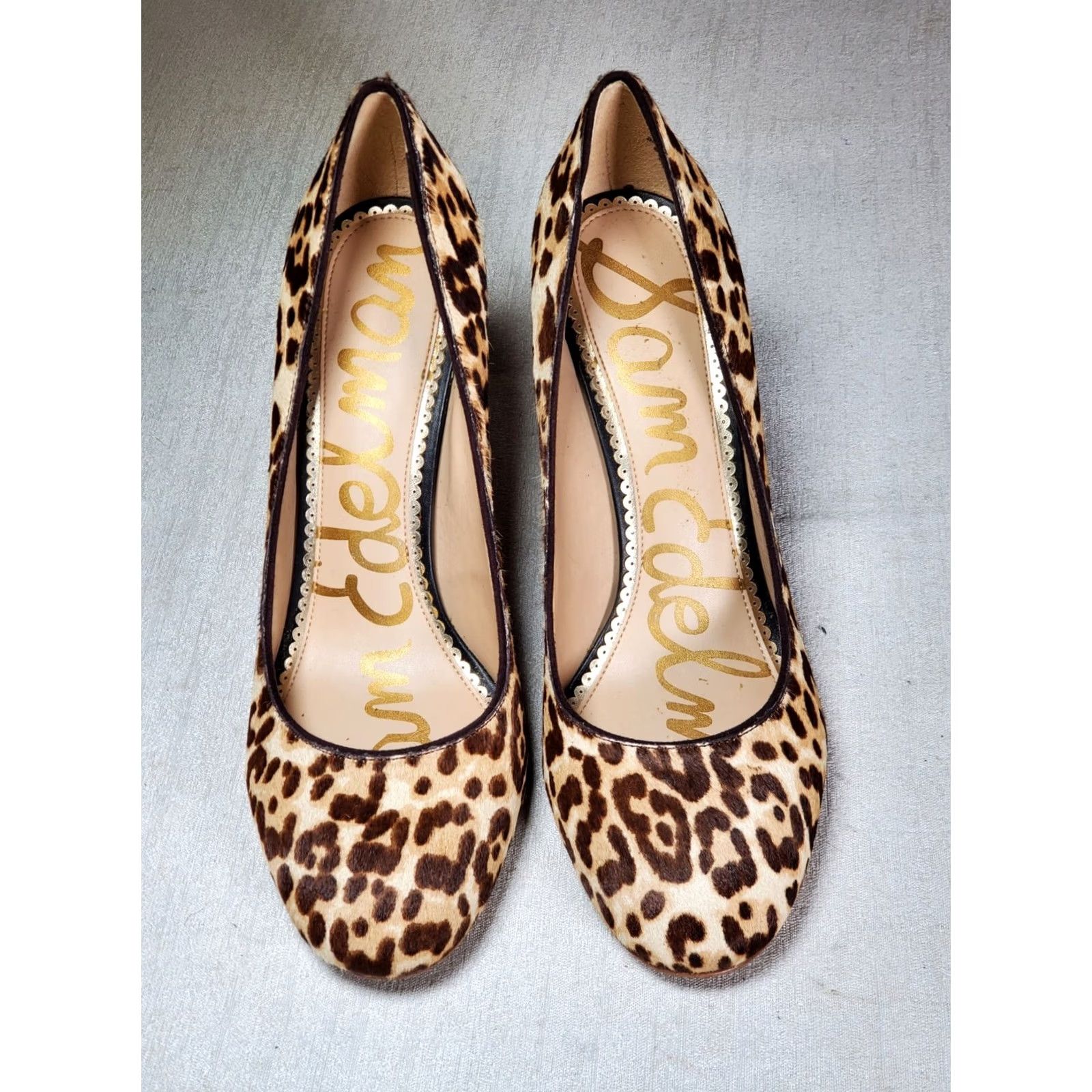 Sam Edelman Sam Edelman Stillson Pumps Brown Leopard Print Calf Hair Heels Women's US 8.5 M Size US 9 / IT 39 - 6 Thumbnail