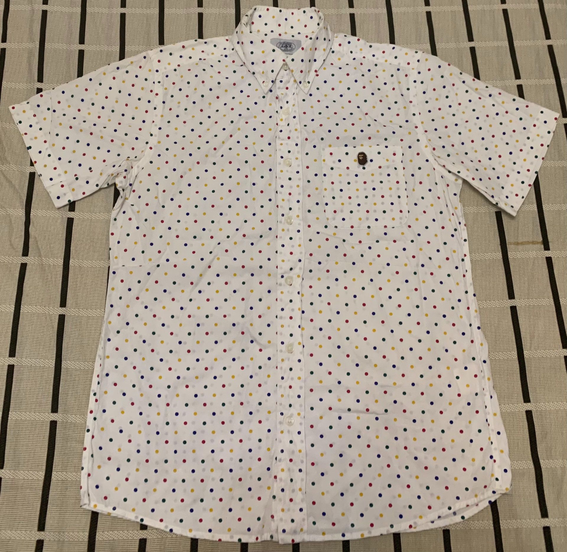 Bape Bape Ape Head Multi Shirt M Men Size US M / EU 48-50 / 2 - 1 Thumbnail