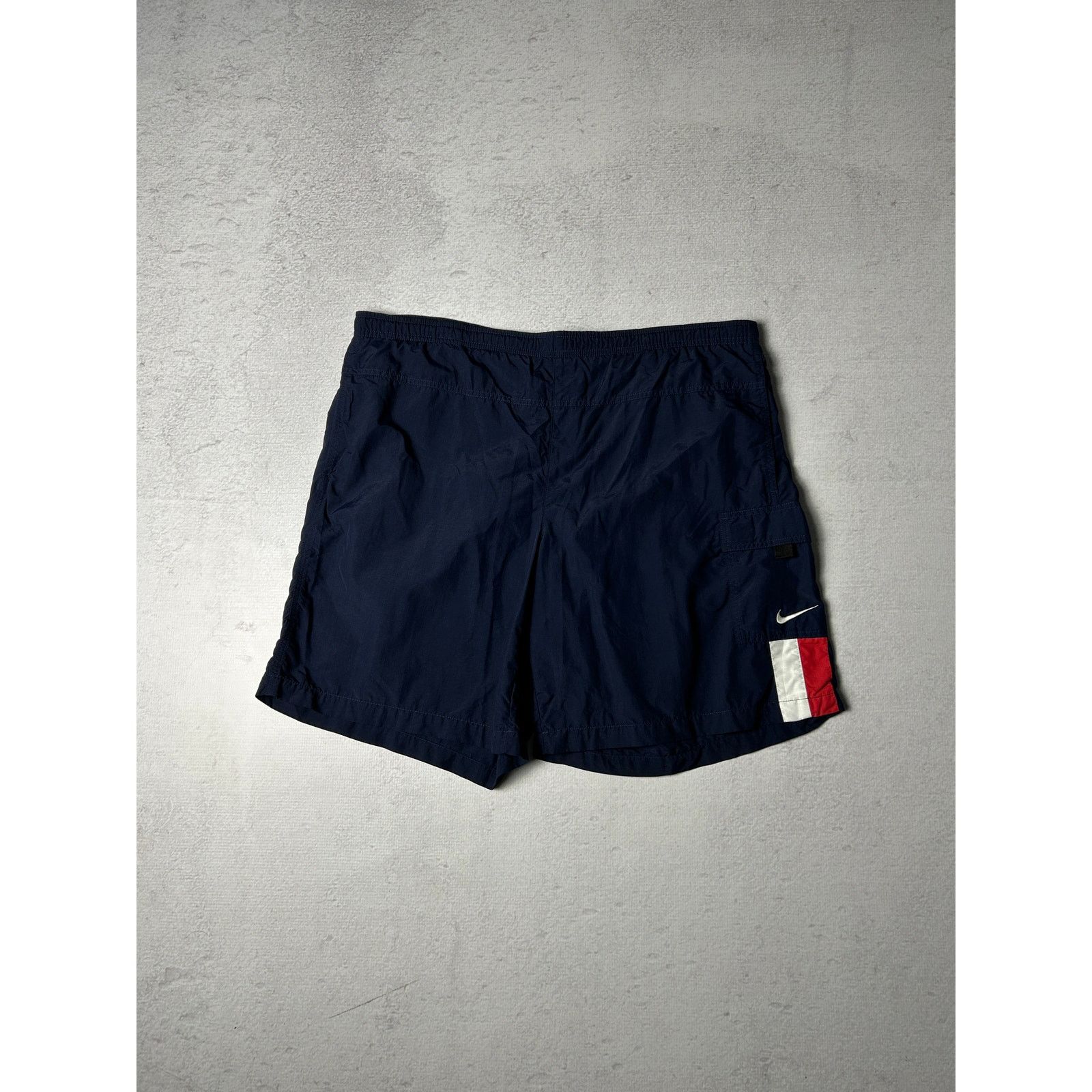 Nike Vintage 90s Nike Black Board Shorts, Menswear - Men's Large Size US 36 / EU 52 - 1 Thumbnail