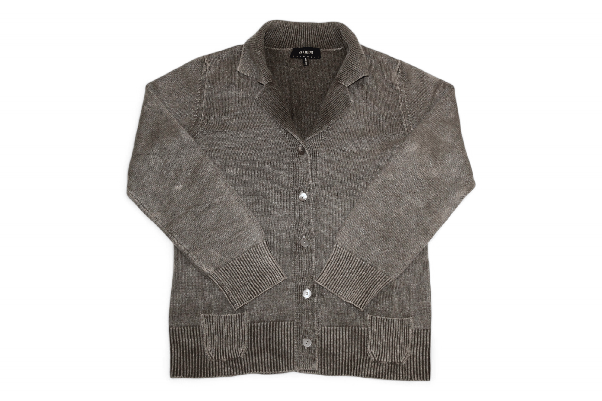 Barena Cividini Cashmere Garment Dyed Buttons Cardigan Size US S / EU 44-46 / 1 - 1 Thumbnail