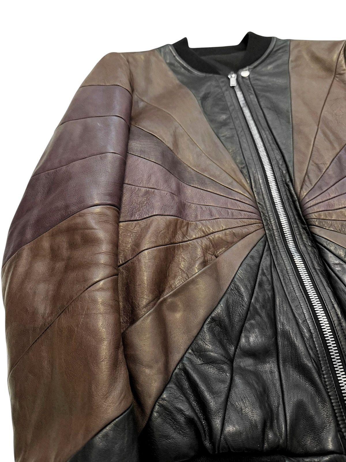 Rick Owens FW23 Luxor Radiance Lamb Leather Bomber Size US M / EU 48-50 / 2 - 3 Thumbnail