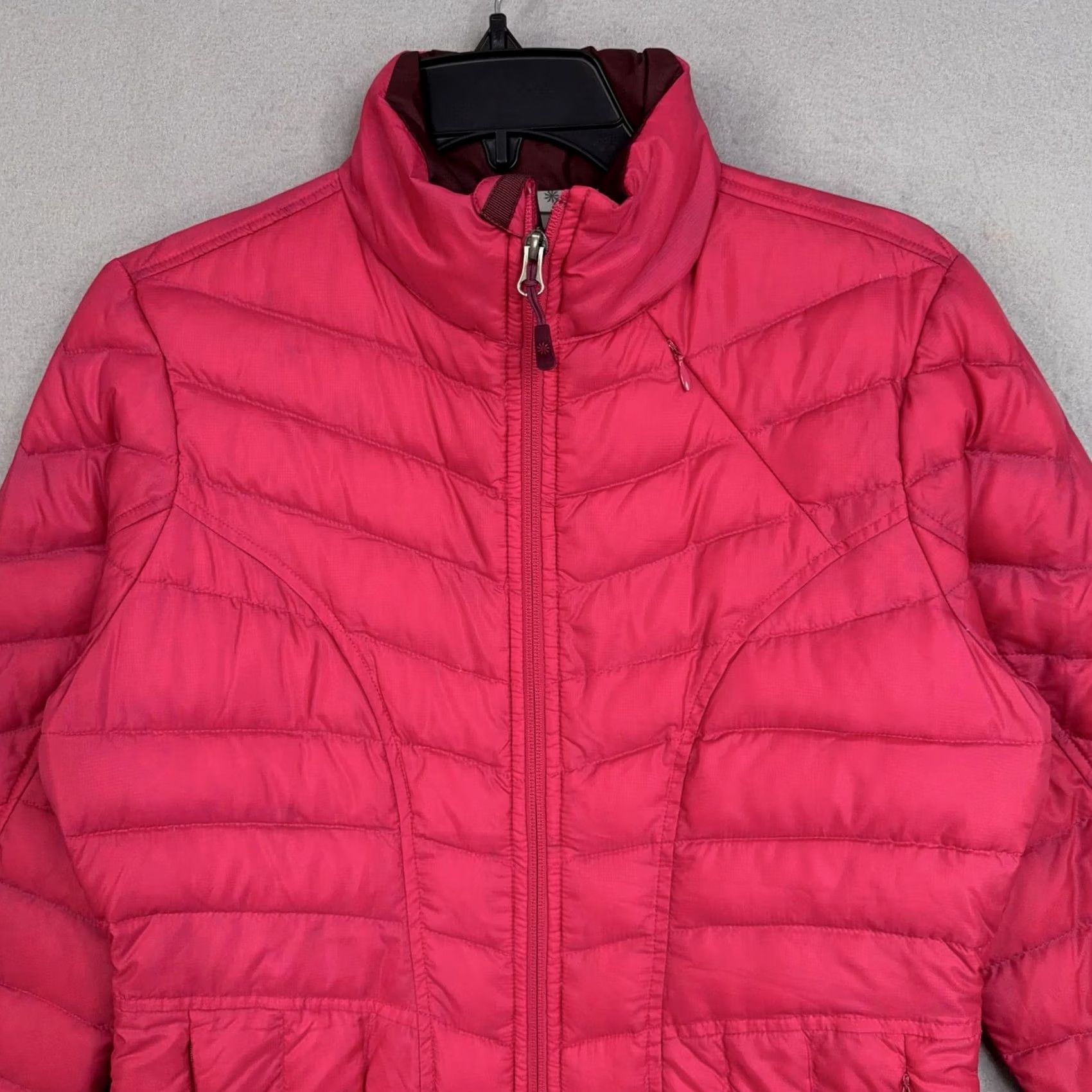 Athleta Athleta Jacket Womens Small Pink Down Puffer Outdoor Athleisure Winter Size S / US 4 / IT 40 - 2 Thumbnail