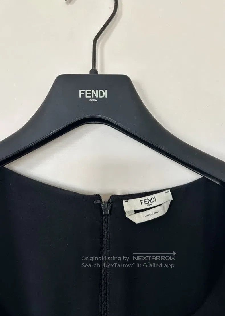 Fendi Fendi Showpiece embroidered dress Size XXS / US 00 / IT 34 - 6 Thumbnail