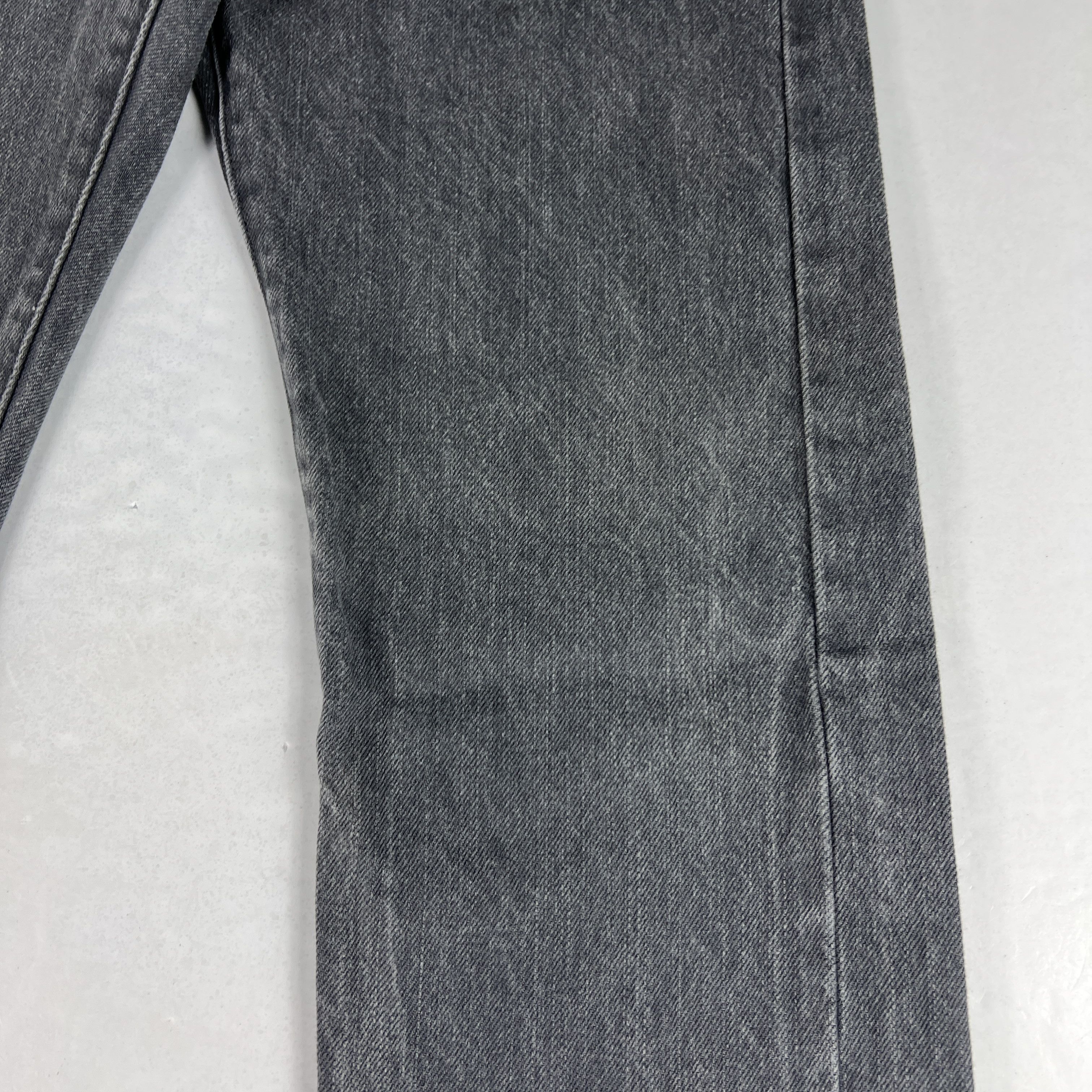 Levi's Levi's Selvedge Jeans Matchstick Skinny Grey Faded Denim Size US 32 / EU 48 - 2 Thumbnail