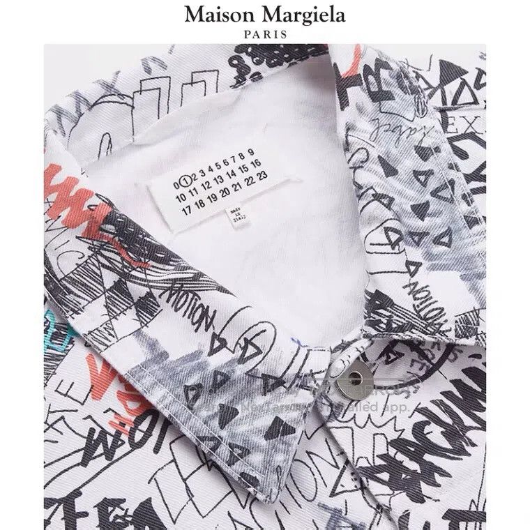 Maison Margiela Maison Margiela Graffiti shirt jacket Size XS / US 0-2 / IT 36-38 - 3 Thumbnail