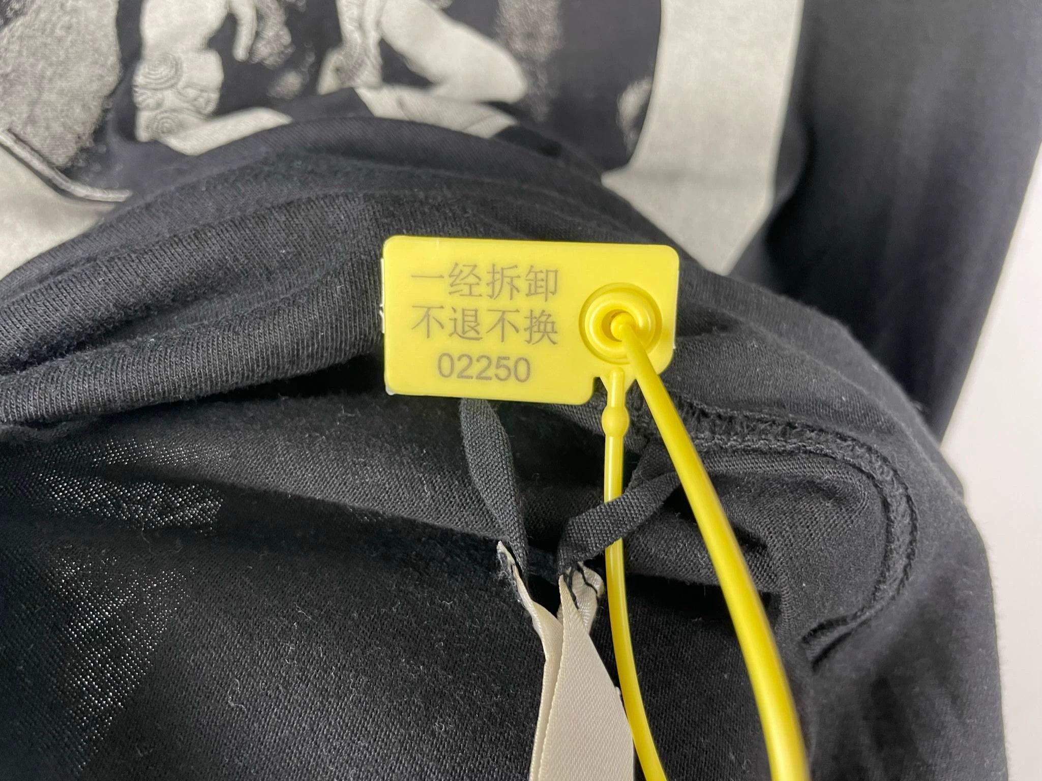 Rick Owens Drkshdw Rick Owens DRKSHDW Oversized Portrait Sash Tee Size US S / EU 44-46 / 1 - 5 Thumbnail