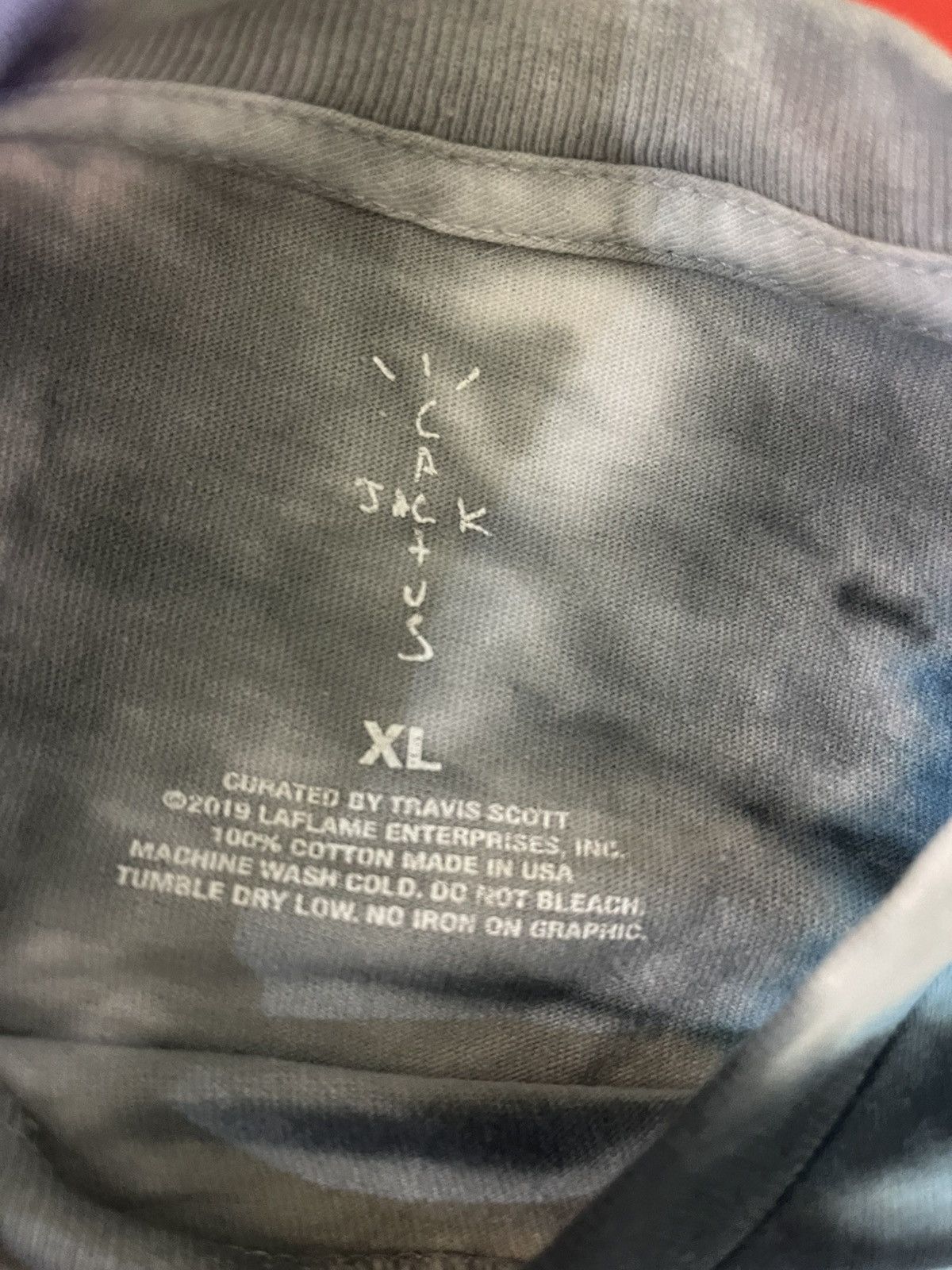 Travis Scott Travis Scott Cactus Jack Astroworld 2019 Tie Dye Size S Size US S / EU 44-46 / 1 - 3 Thumbnail