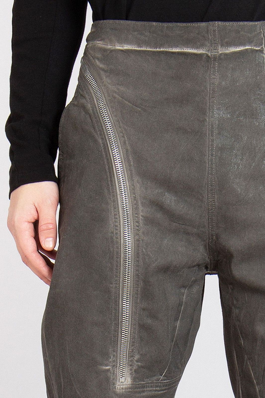 Rick Owens × Rick Owens Drkshdw Rick Owens Dust Double Layer Aircut Size US 32 / EU 48 - 3 Thumbnail