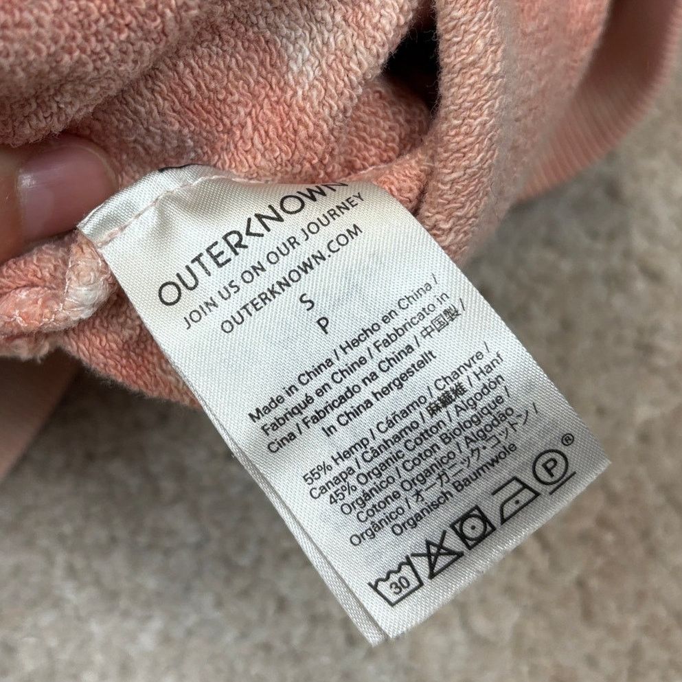 Outerknown Outerknown Sur Tie-Dye Petal Hemp Blend Sweatshirt Small Size US S / EU 44-46 / 1 - 7 Thumbnail