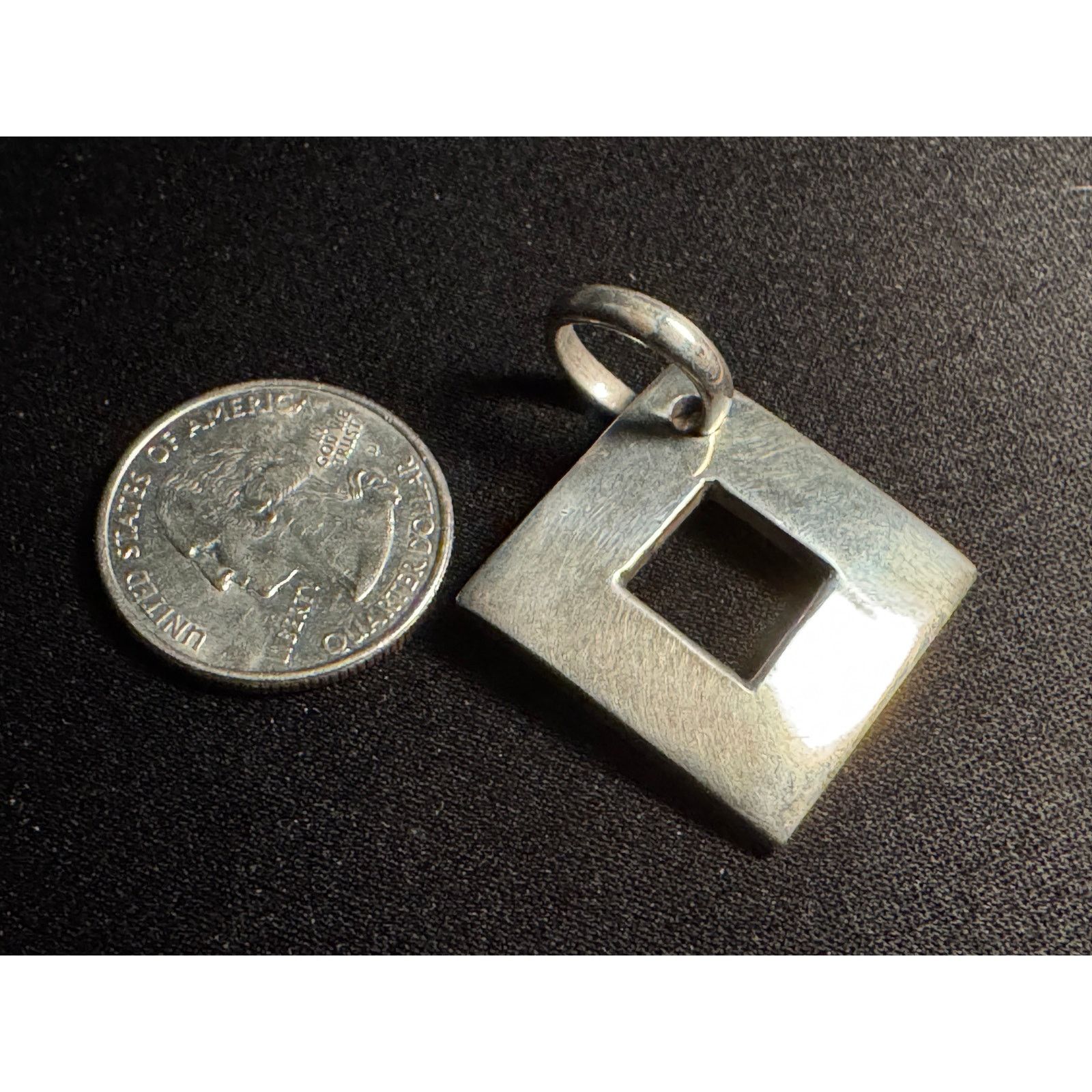 Other 925 Sterling Silver Modernist 11gram Pendant Size ONE SIZE - 3 Thumbnail