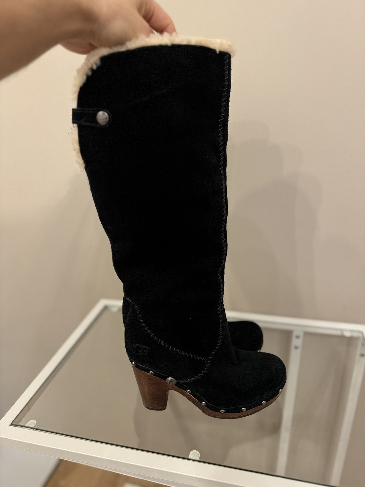 Ugg UGG suede high boots high quality Size US 6 / IT 36 - 1 Thumbnail
